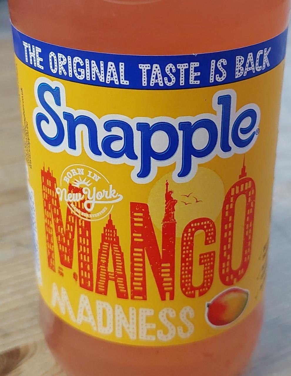 Fotografie - Mango Madness Snapple