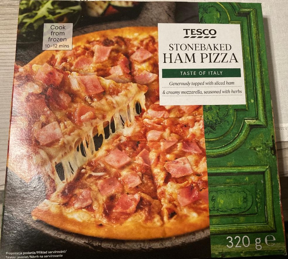 Fotografie - Stonebaked Ham Pizza Tesco