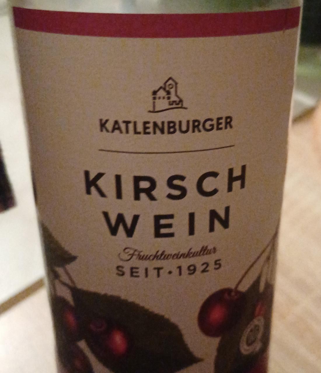 Fotografie - Kirsch Wein Katlenburger