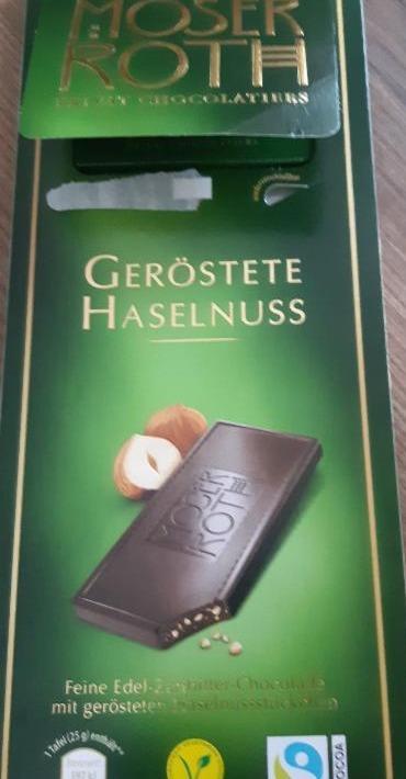 Fotografie - Geröstete Haselnuss Moser Roth