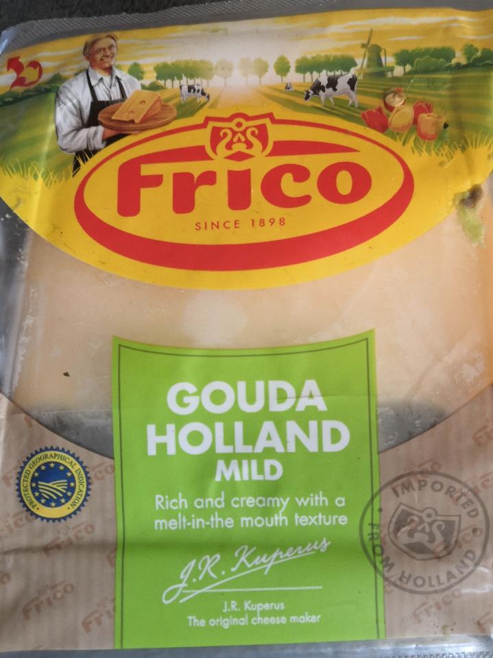 Fotografie - Gouda Holland mild výkroj 48% Frico