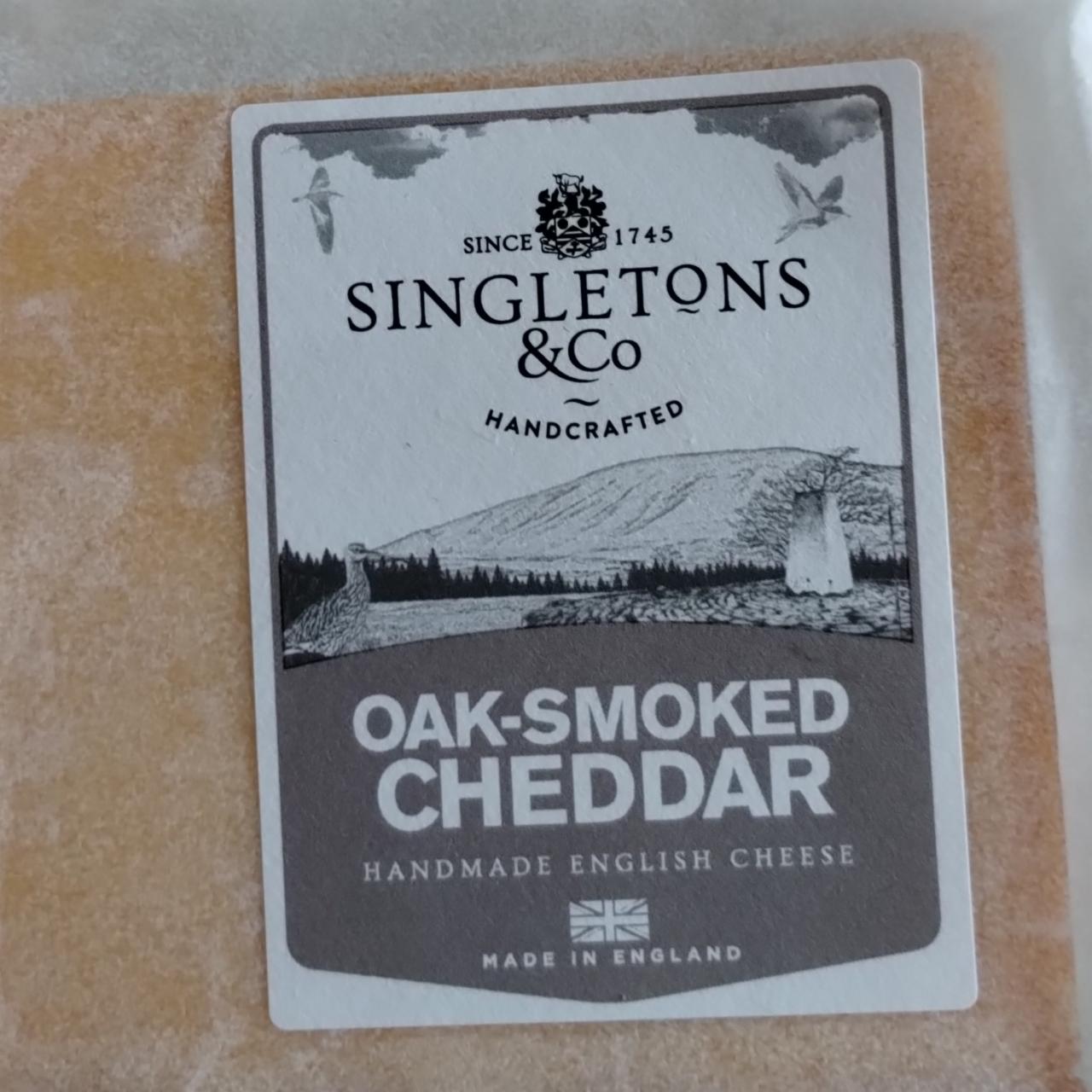 Fotografie - Oak-smoked cheddar Singletons & Co.