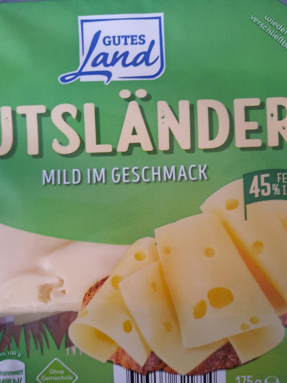 Fotografie - Gutsländer mild 45% Fett Gutes Land