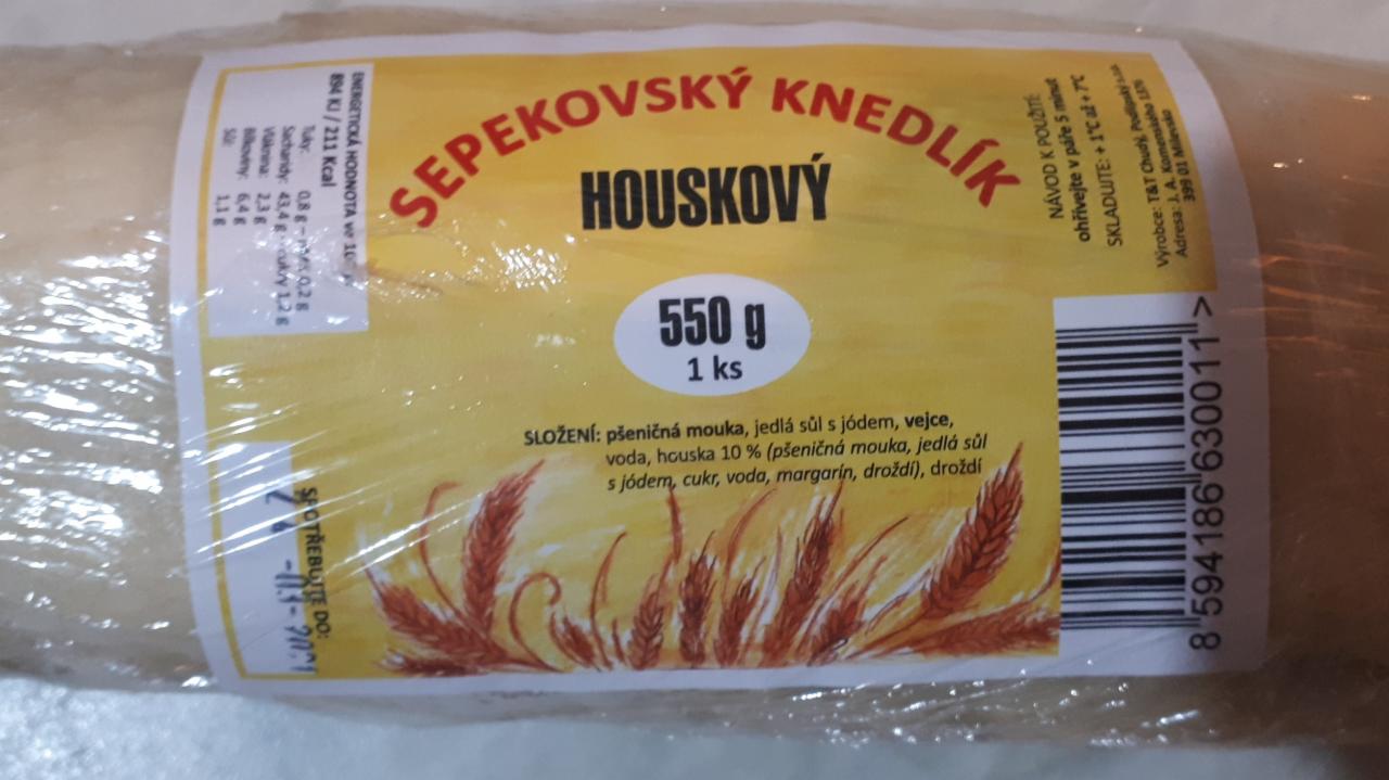 Fotografie - Sepekovský knedlík houskový