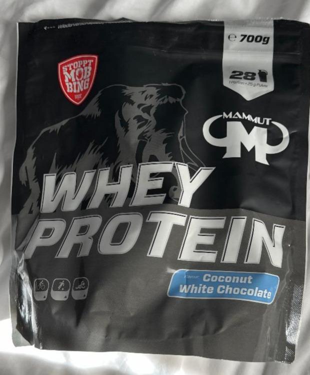 Fotografie - Whey Protein Coconut White Chocolate Mammut