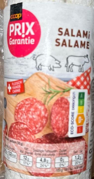 Fotografie - Salami Coop Prix Garantie