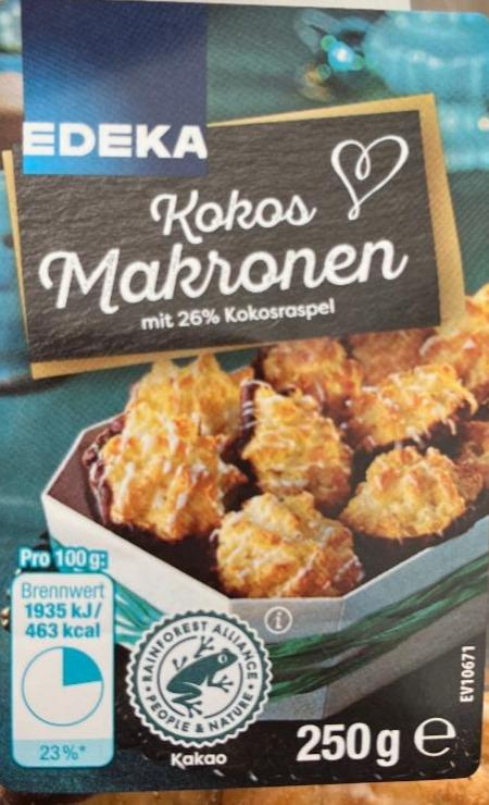 Fotografie - Kokos makronen Edeka