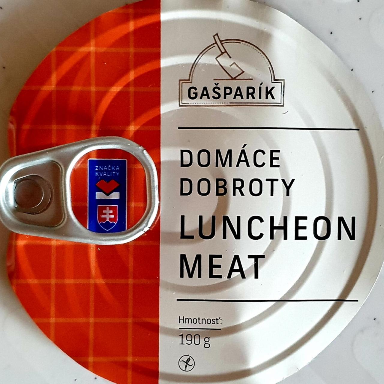 Fotografie - Luncheon Meat Gašparík