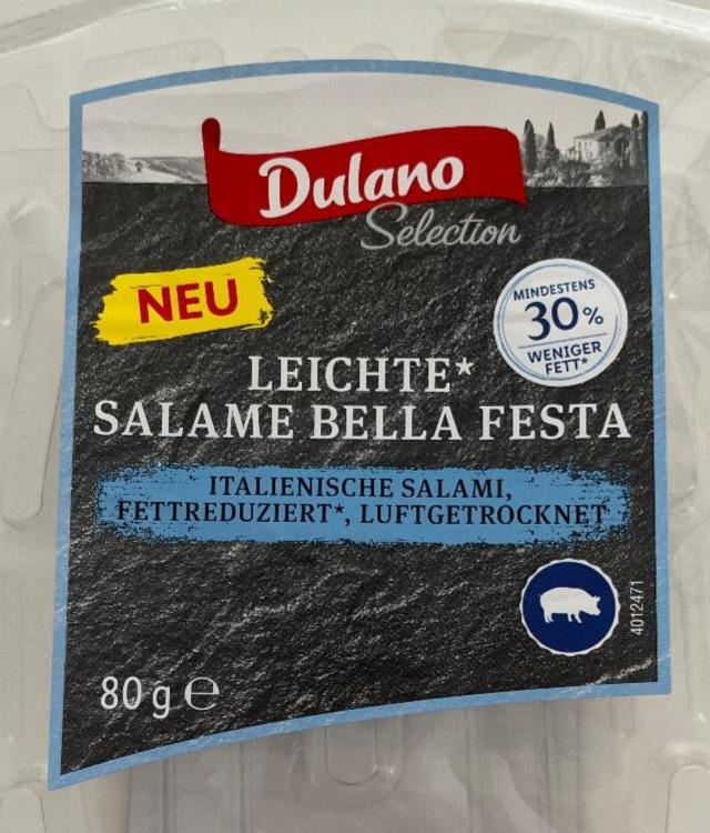 Fotografie - Leichte Salame Bella Festa Dulano Selection