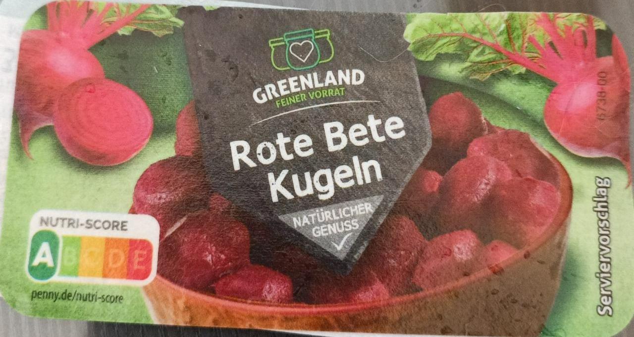 Fotografie - Rote bete Kugeln Greenland