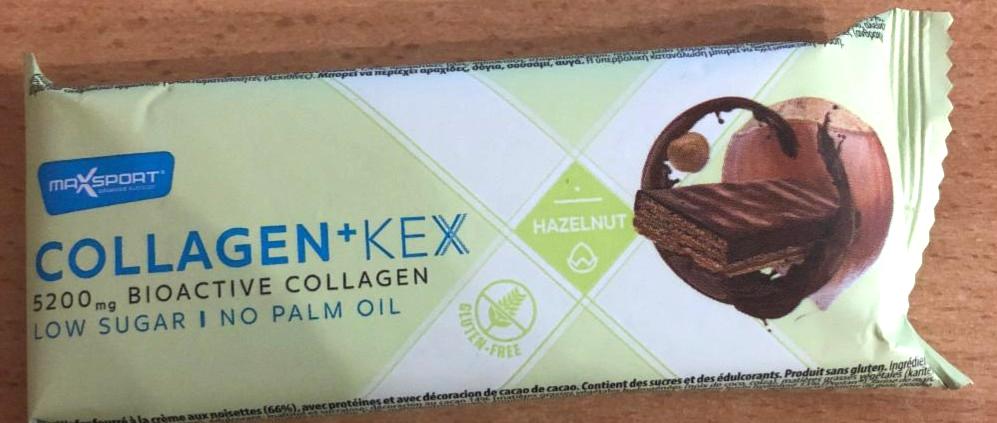 Fotografie - Collagen Kex hazelnut MaxSport