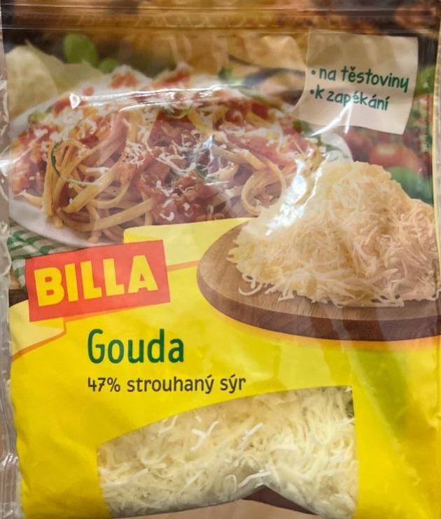 Fotografie - Gouda 47% Strouhaný sýr Billa