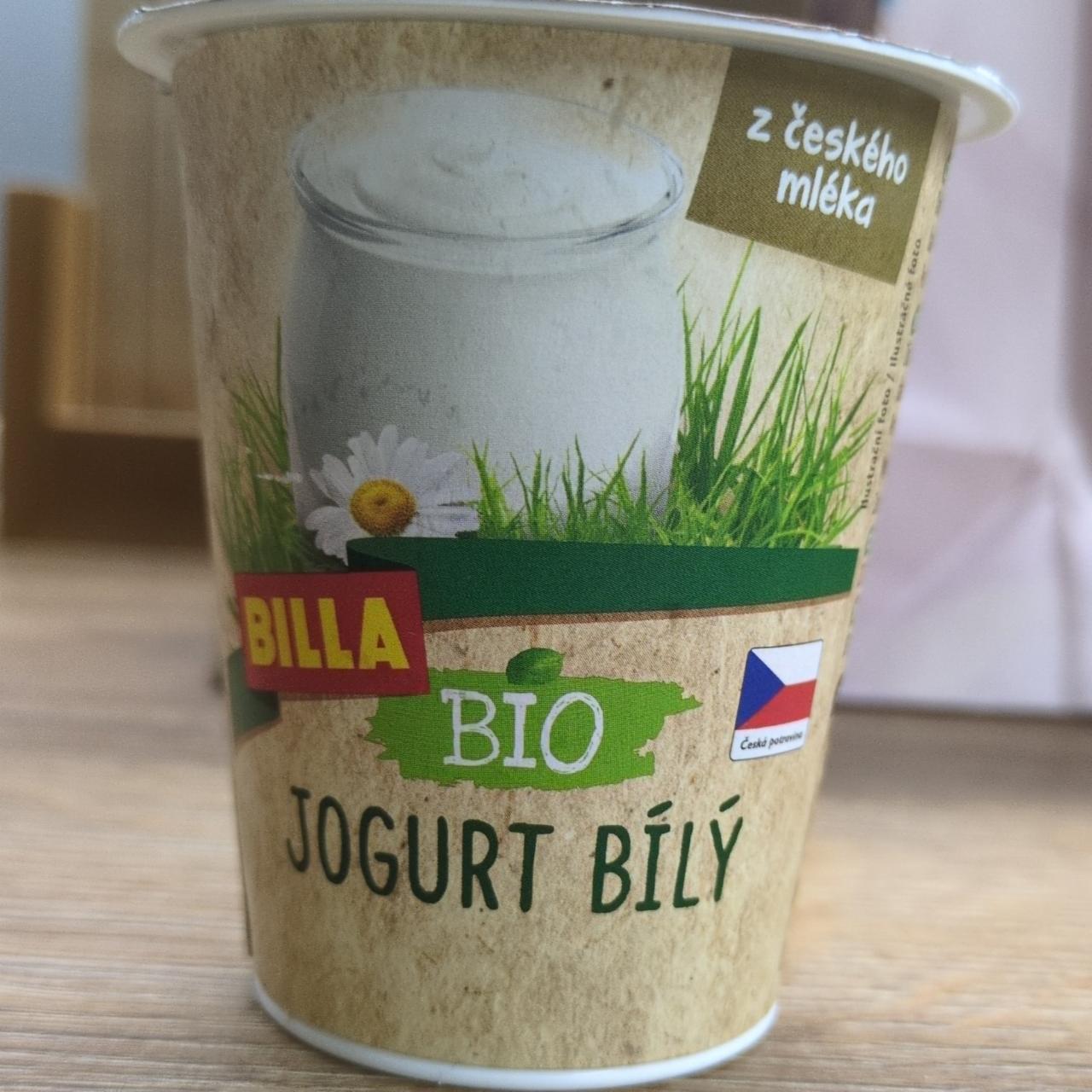 Fotografie - Jogurt bílý Billa Bio