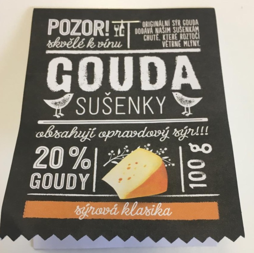 Fotografie - Gouda sušenky sýrová klasika