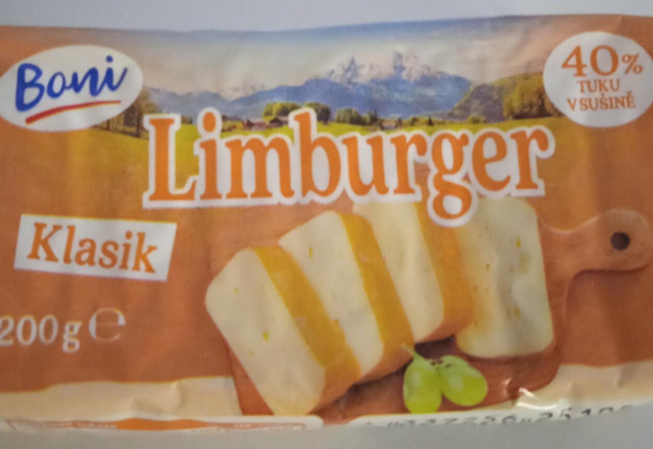 Fotografie - Limburger 40% Klasik Boni