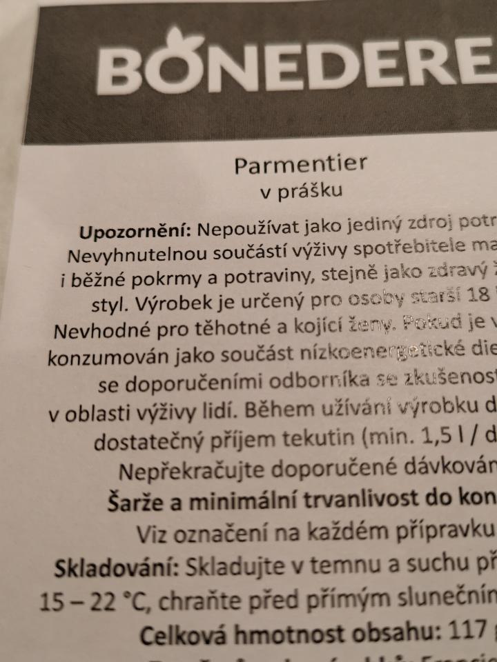 Fotografie - Parmentier Bonedere