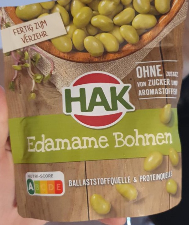 Fotografie - Edamame Bohnen Ballaststoffe & Proteinquelle Hak