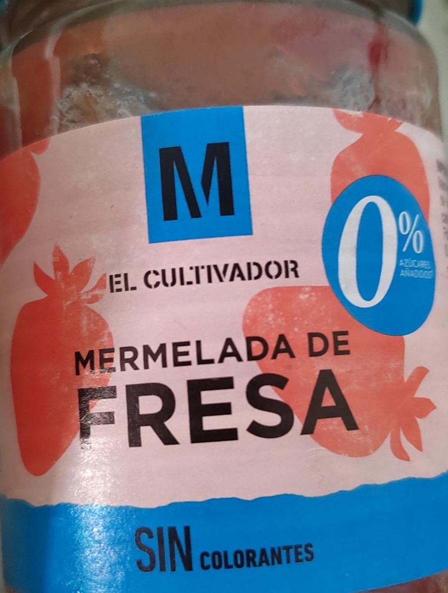 Fotografie - Marmelada de fresa 0% Aldi