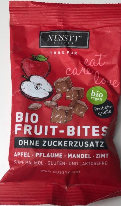 Fotografie - Bio Fruit-Bites Apfel-Pflaume-Mandel-Zimt Nussyy