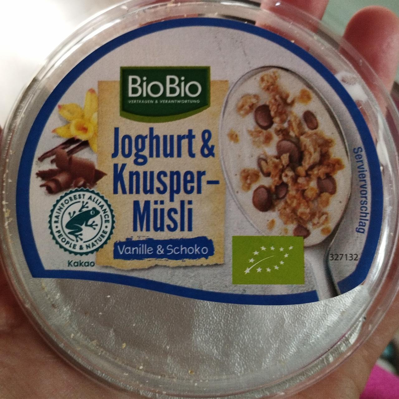 Fotografie - Joghurt & Knuspermüsli Vanille & Schoko BioBio