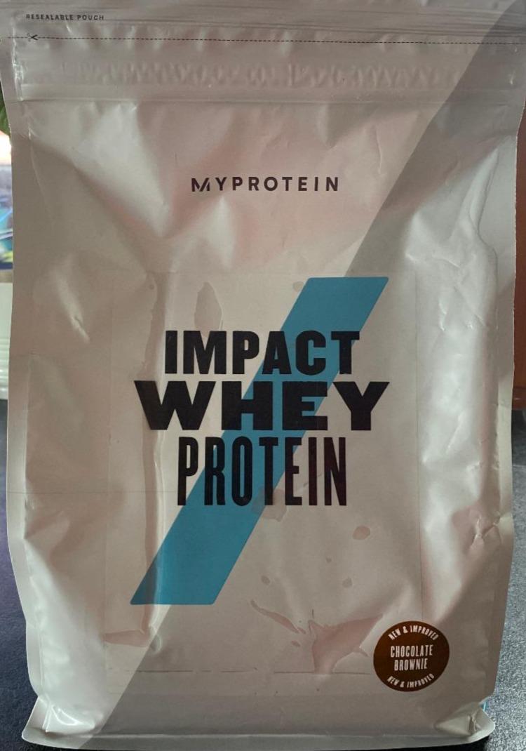 Fotografie - Impact Whey Protein Chocolate Brownie MyProtein