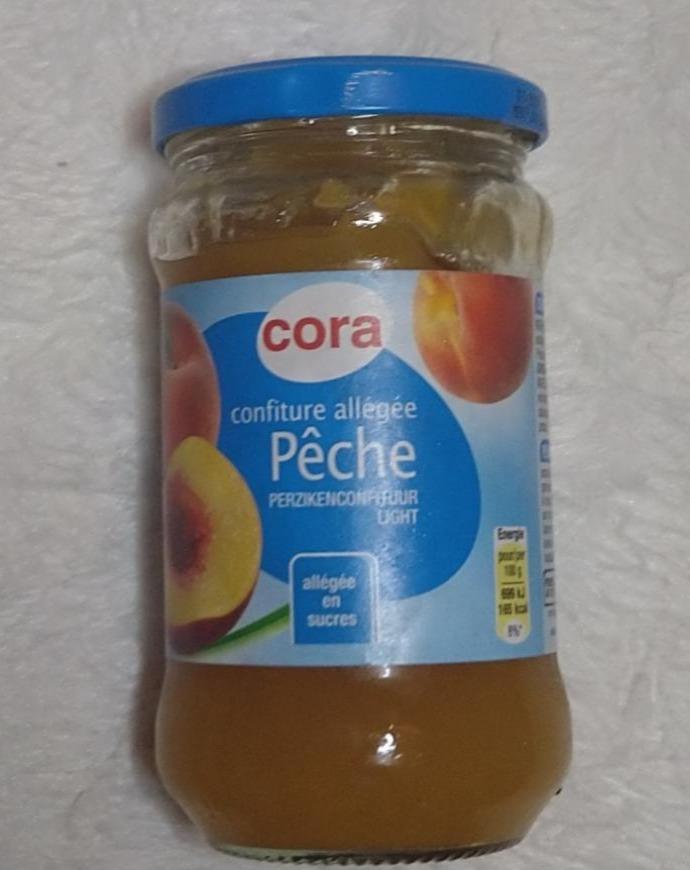 Fotografie - Confiture allégée Pêche Cora