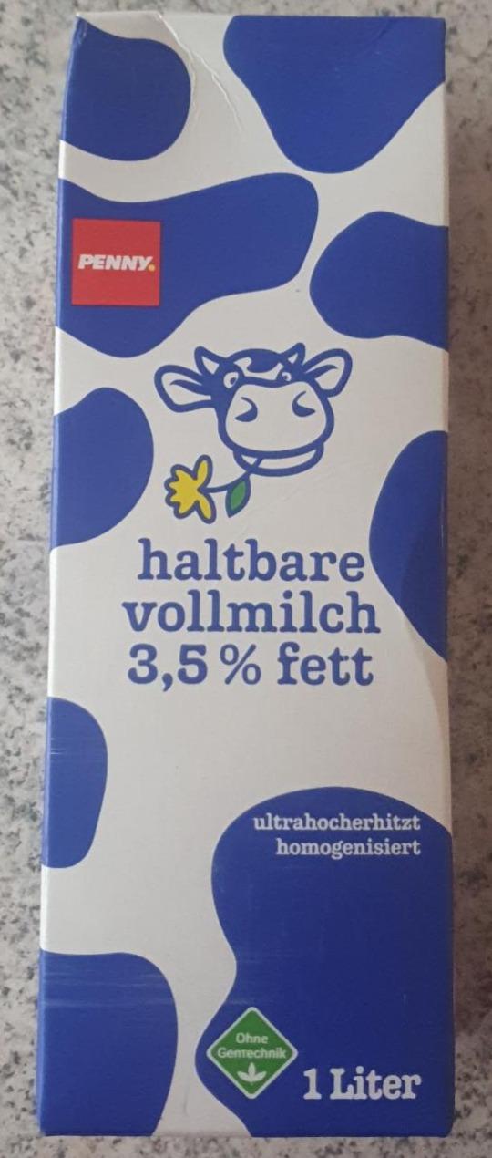 Fotografie - Haltbare Vollmilch 3,5% Fett Penny