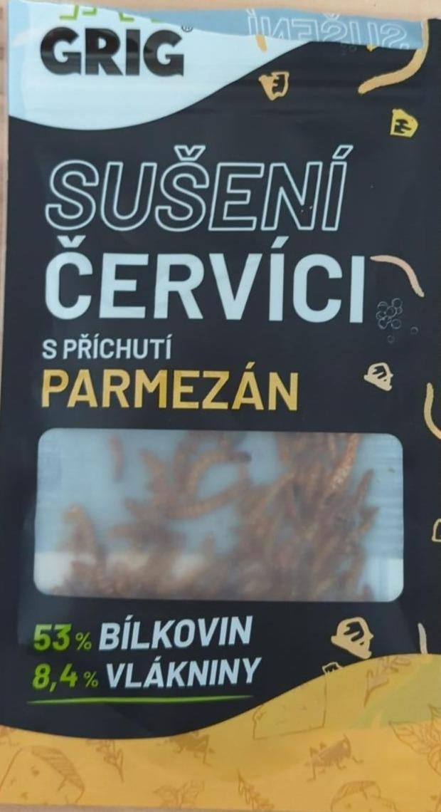 Fotografie - Sušení červíci s příchutí parmezán Grig