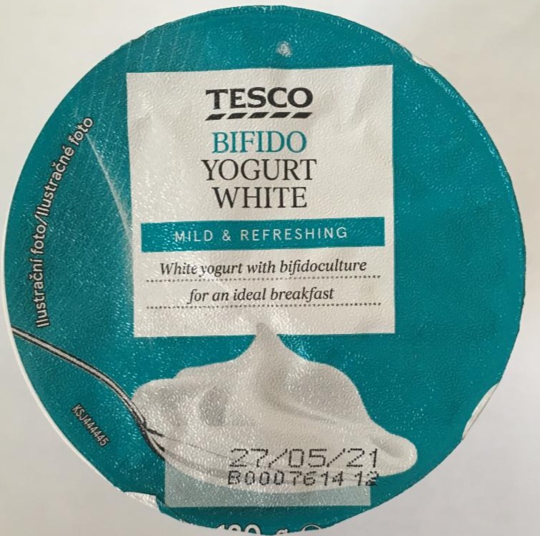 Fotografie - Bifido Yogurt White Tesco