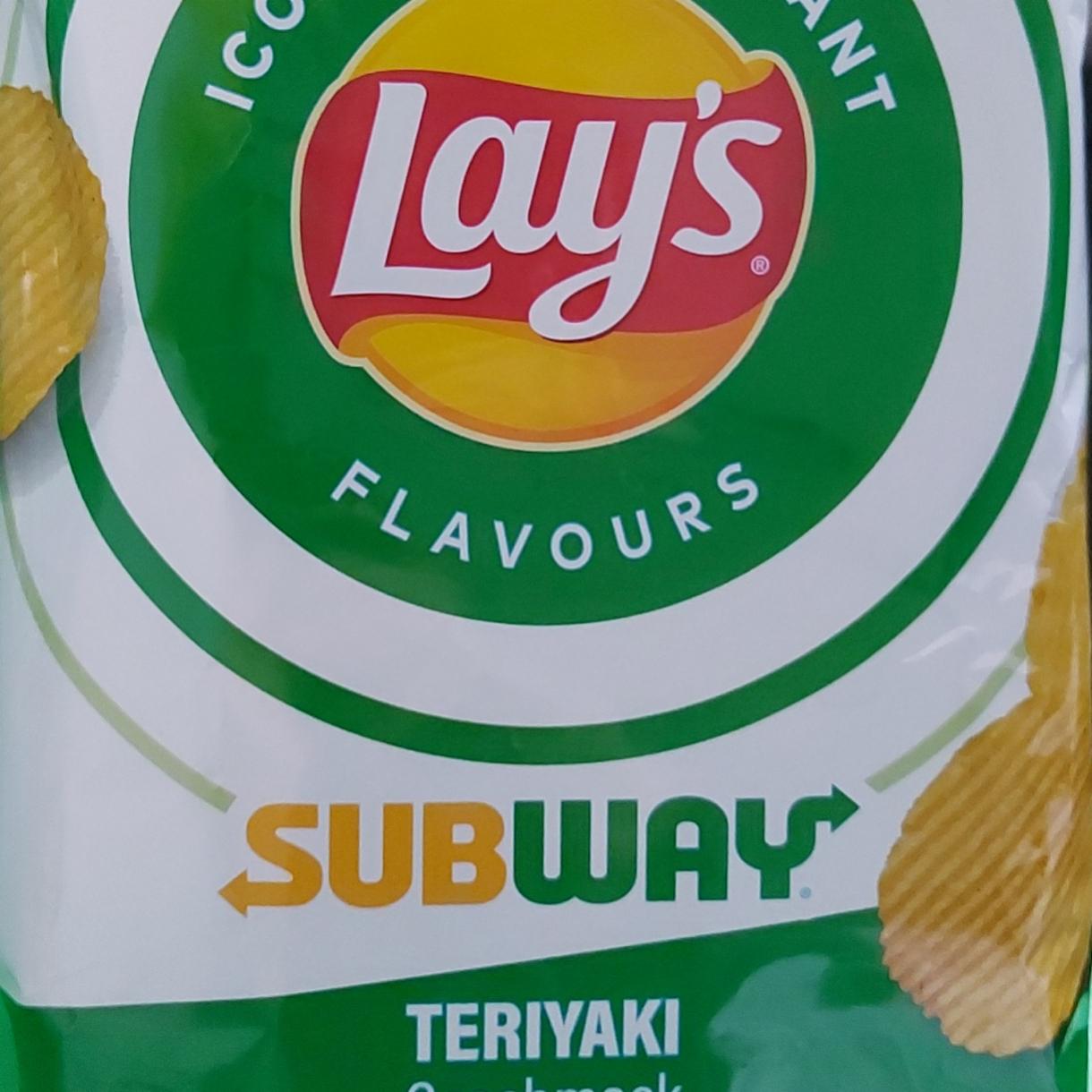 Fotografie - Teriyaki Gesmack SUBWAY Lay's