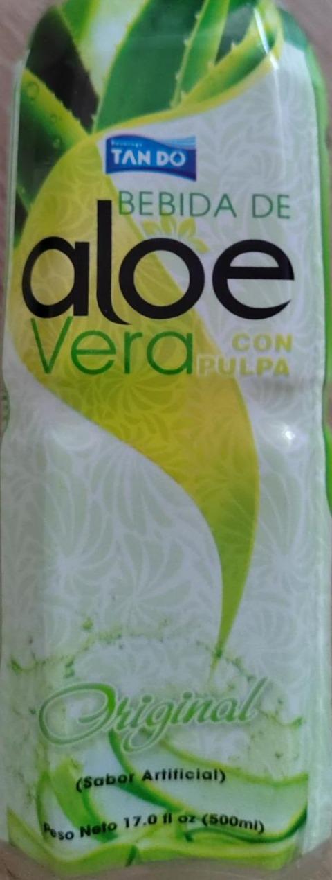 Fotografie - Bebida de aloe vera con pulpa Tan Bo