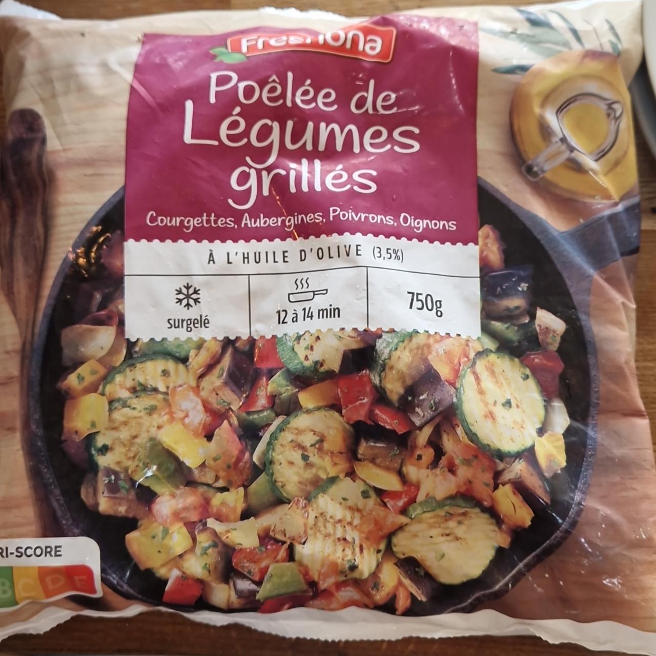 Fotografie - Poêlée de légumes grillés Freshona