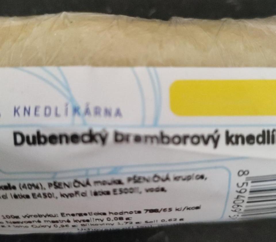 Fotografie - Dubenecký bramborový knedlík Dubenecká knedlíkárna