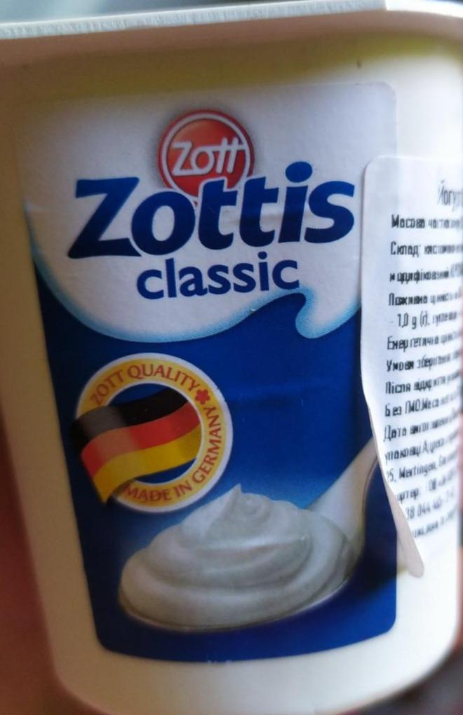 Fotografie - Yoghourt Zottis Classic Zott