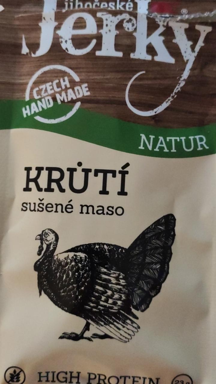 Fotografie - Krůtí sušené maso natur Jihočeské Jerky