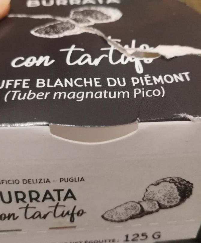 Fotografie - Burrata con Tartufo