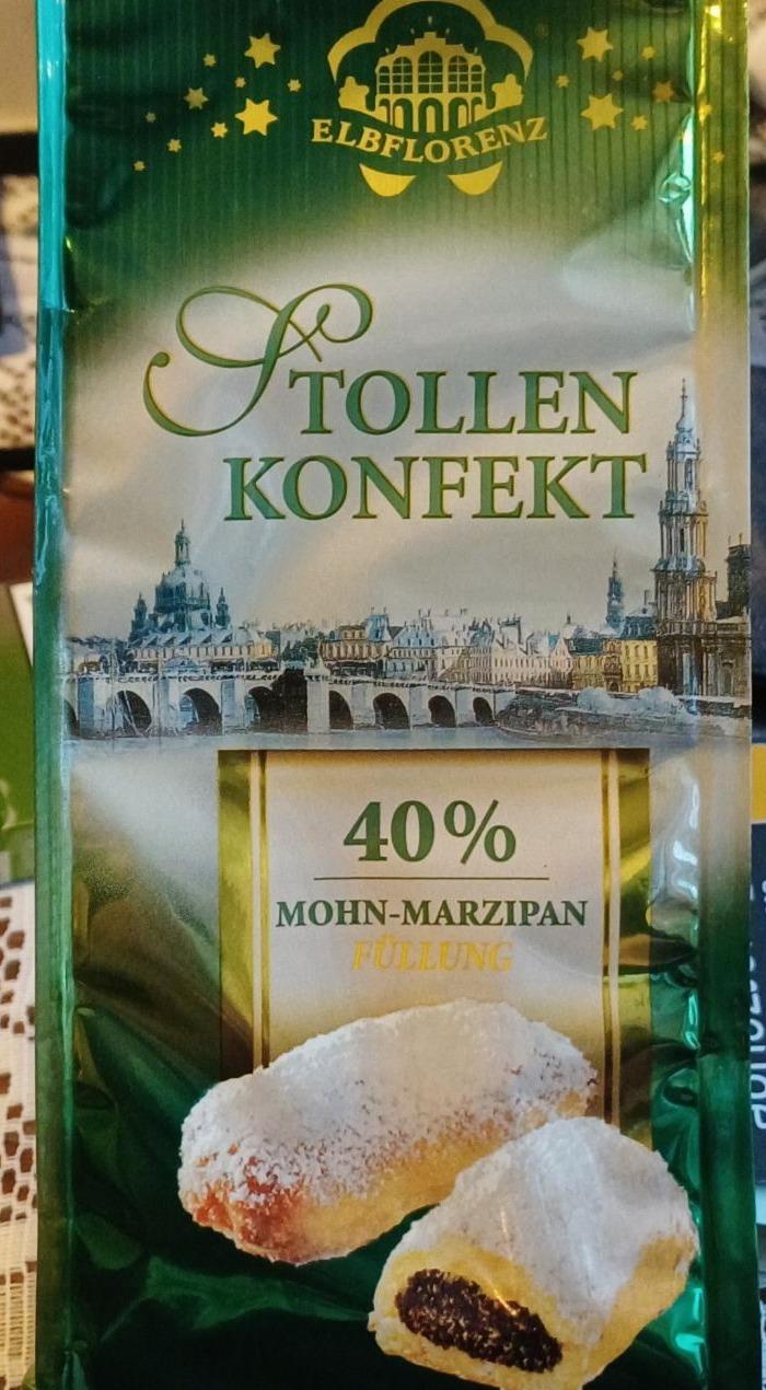 Fotografie - Stollen Konfekt 40% Mohn-Marzipan Elbflorenz