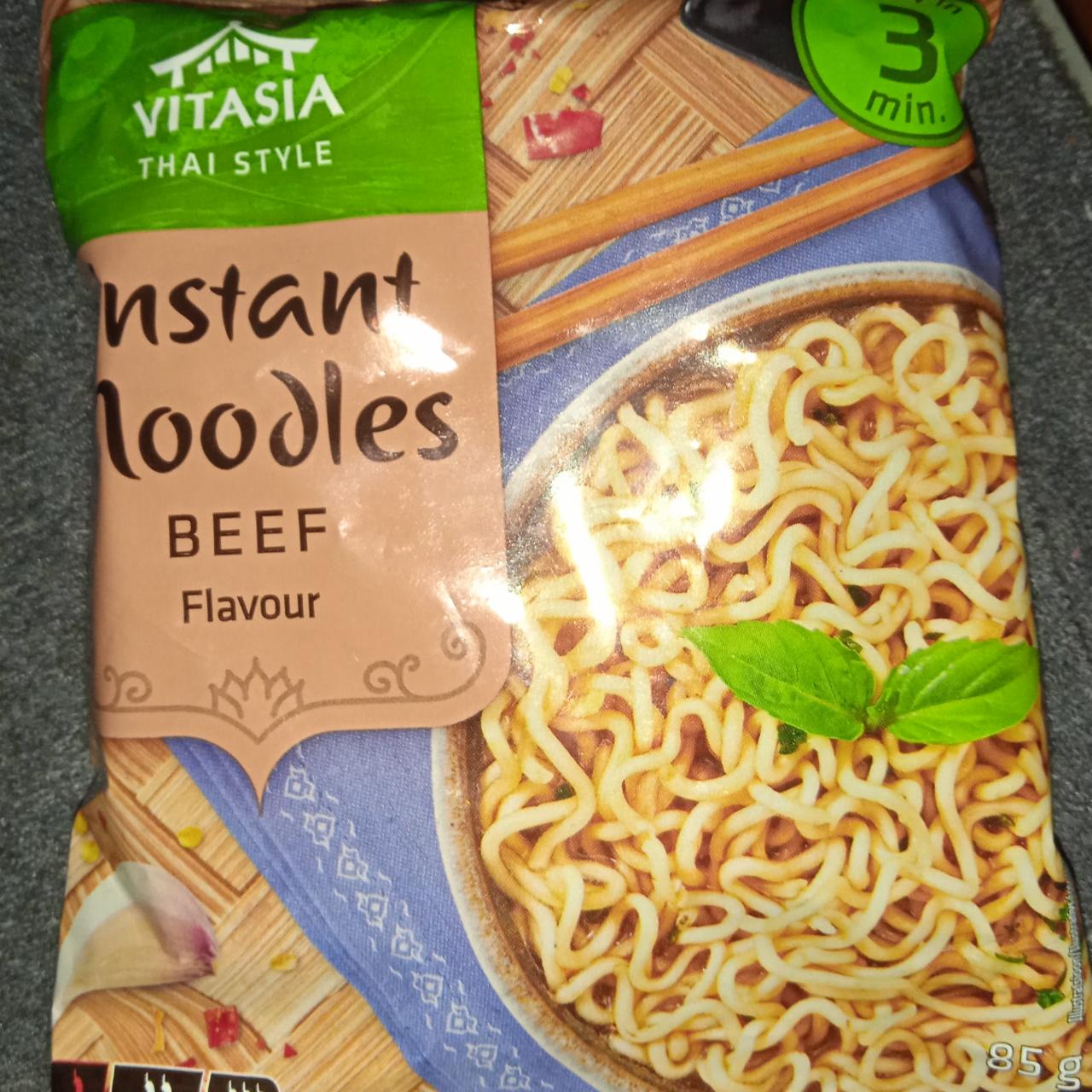 Fotografie - Instant Noodles Beef flavour Vitasia