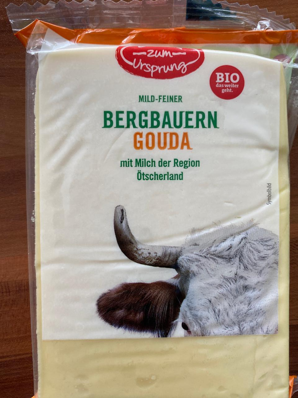 Fotografie - Bio Mild-Feiner Bergbauern Gouda Zurück zum Ursprung