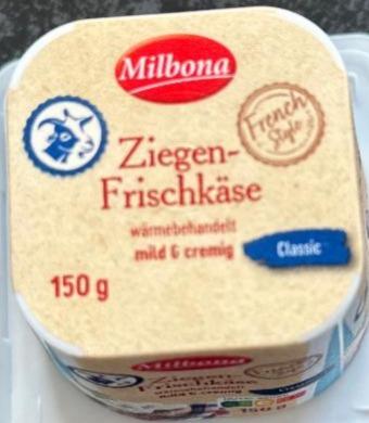 Fotografie - Ziegen-Frischkäse Milbona