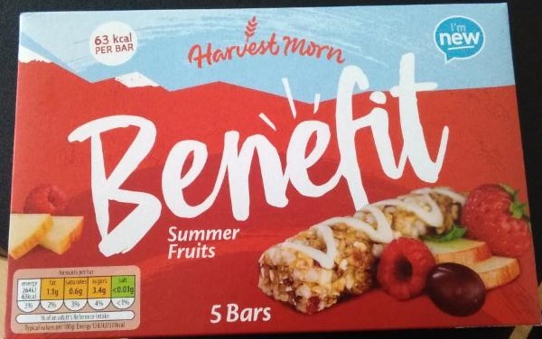 Fotografie - Summer Fruits Benefit Bars Harvest Morn