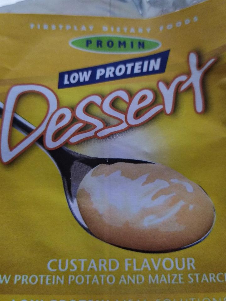 Fotografie - Low Protein Dessert Custard flavour Promin