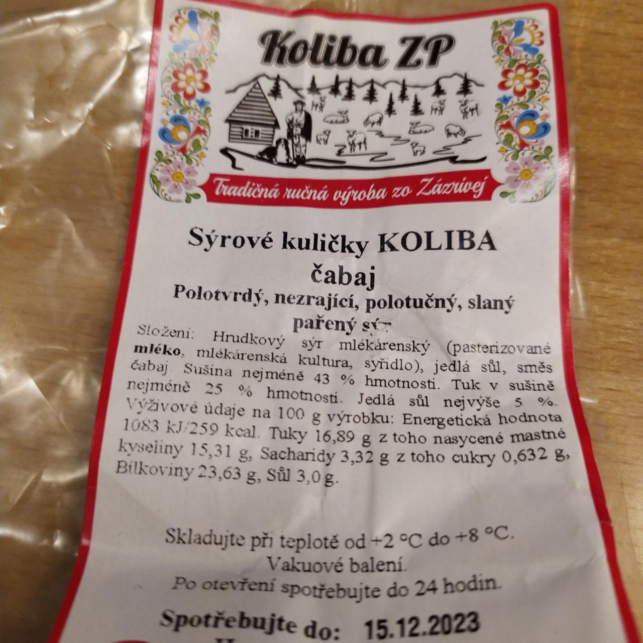 Fotografie - Sýrové kuličky Koliba čabaj Koliba ZP