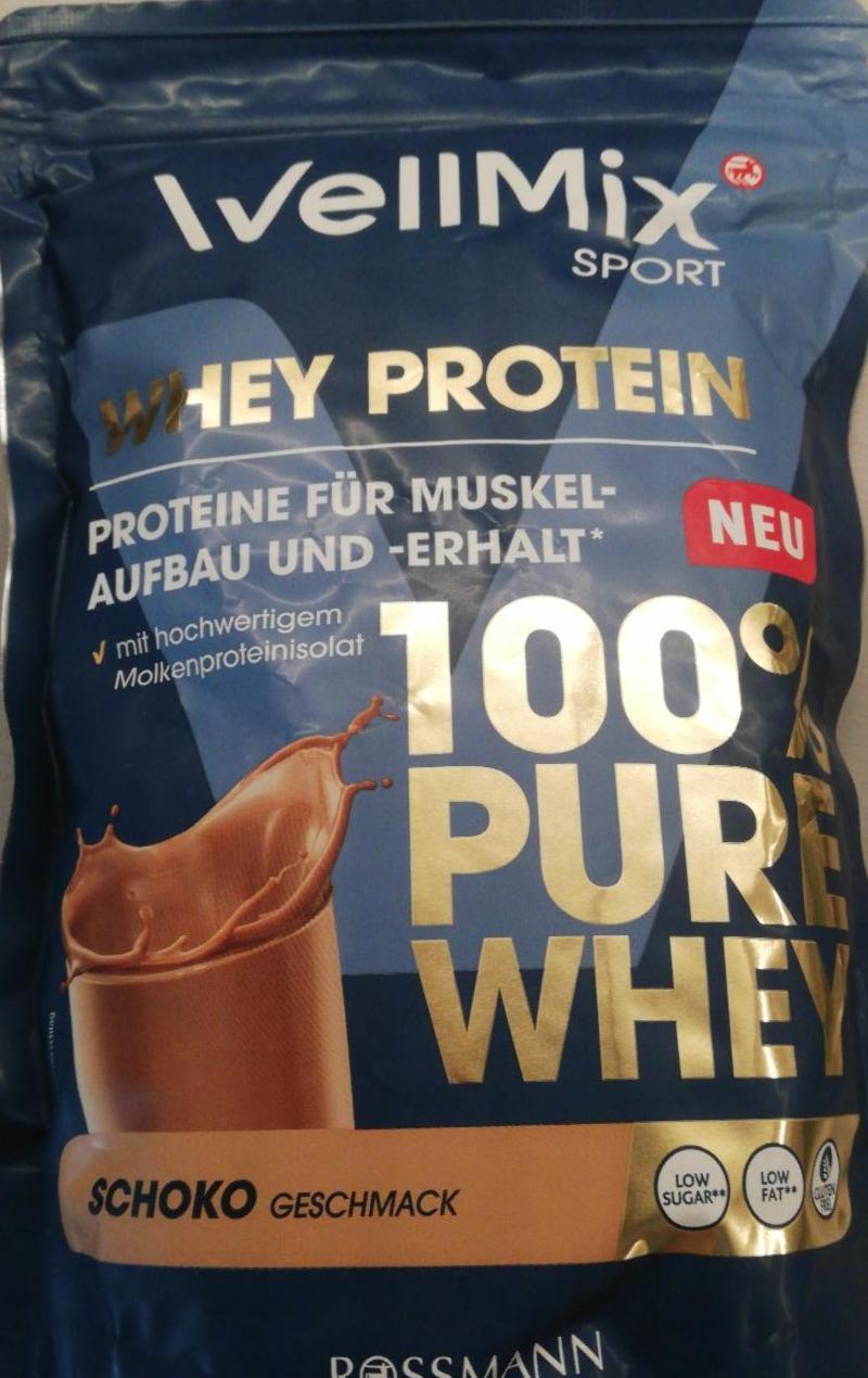 Fotografie - 100% Pure Whey Protein Schoko WellMix