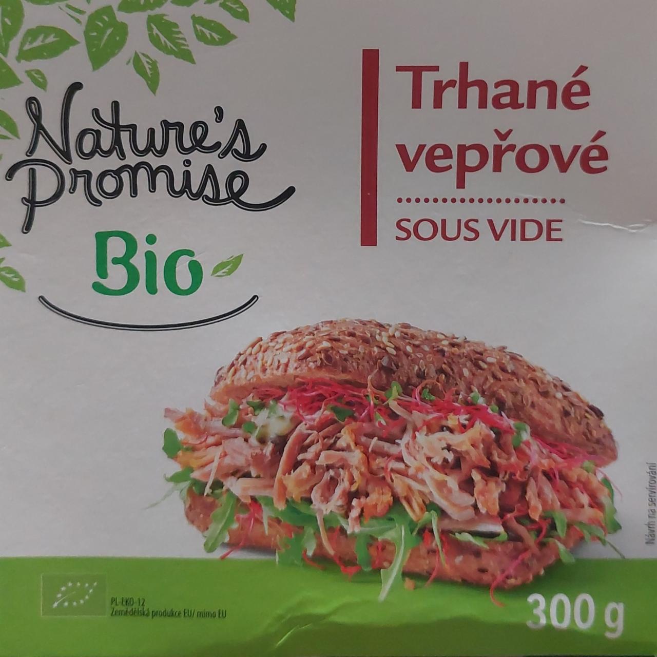 Fotografie - Bio Trhané vepřové sous vide Nature's Promise