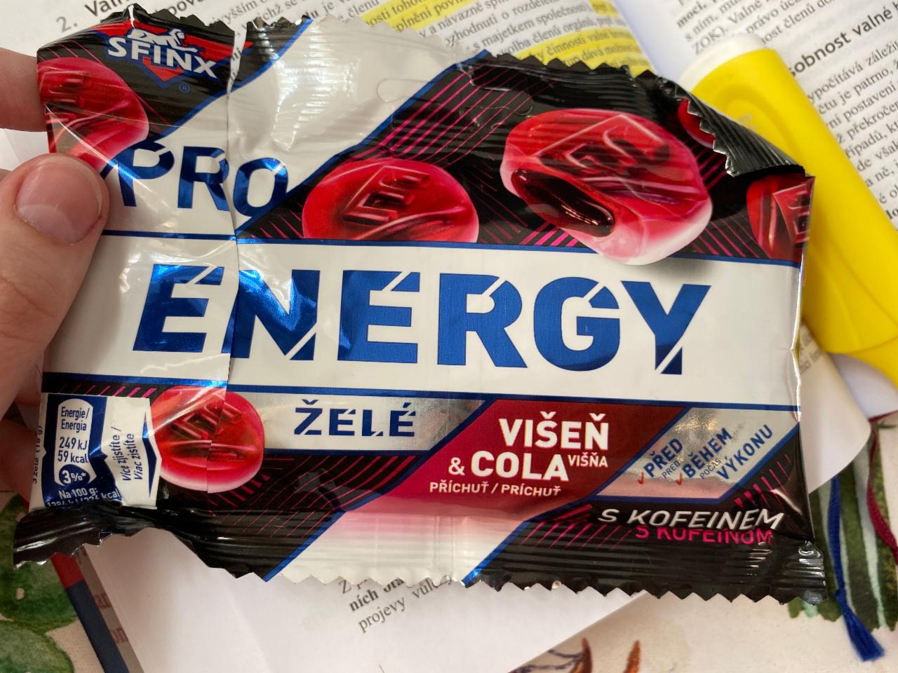 Fotografie - Pro Energy Višeň & Cola Sfinx