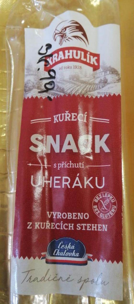 Fotografie - Kuřecí snack s příchutí uheráku