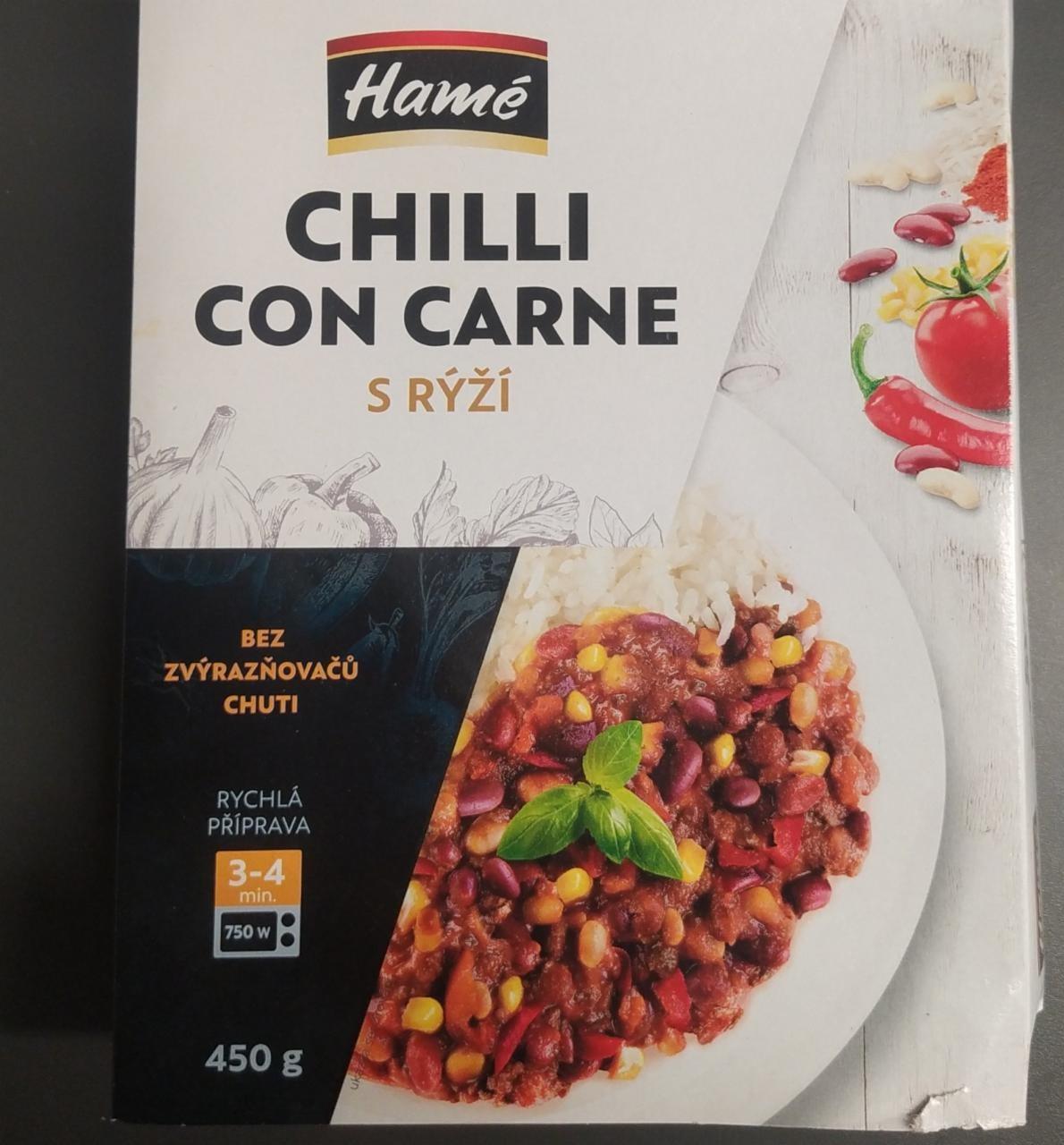 Fotografie - Chilli con carne s rýží Hamé