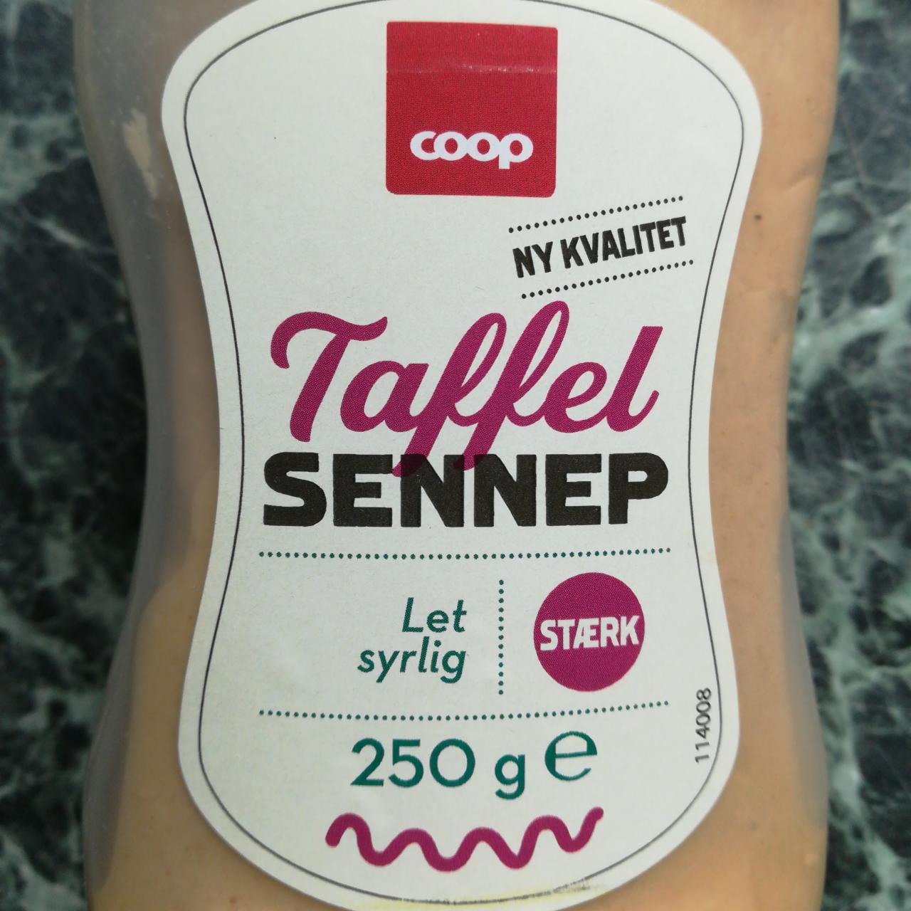 Fotografie - Taffel sennep let syrlig Coop