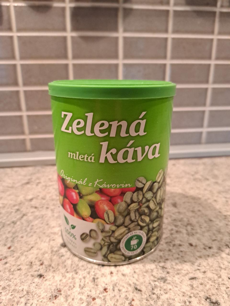 Fotografie - zelená káva Kávoviny